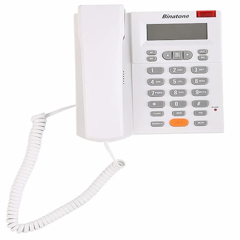 Binatone Concept 700 Corded Landline Phone (white) Binatone Concept 700 Corded Landline Phone (white) - Image 1